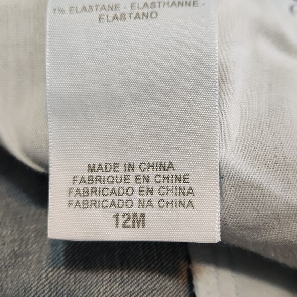 Levi's 515 Women's Med To Dark Wash Boot Cut Flap Button Pocket Jeans Size 12 - Picture 9 of 11